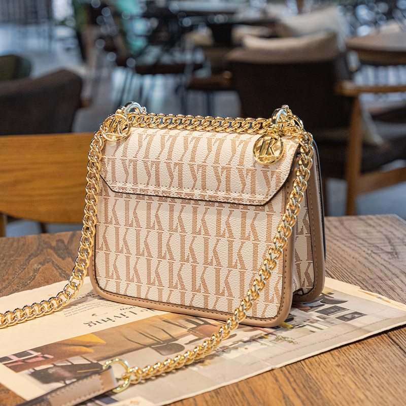 LORDLY KNACK designer bag light luxury genuine leather casual chain bag high-quality vintage large capacity shoulder bag for woman