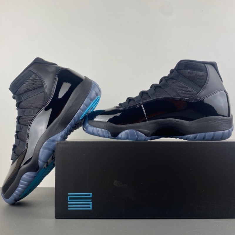 2025 Gamma Blue real carbon fiber 11S Basketball Shoes Space Jam Cool grey Cherry Concord Sneakers With box