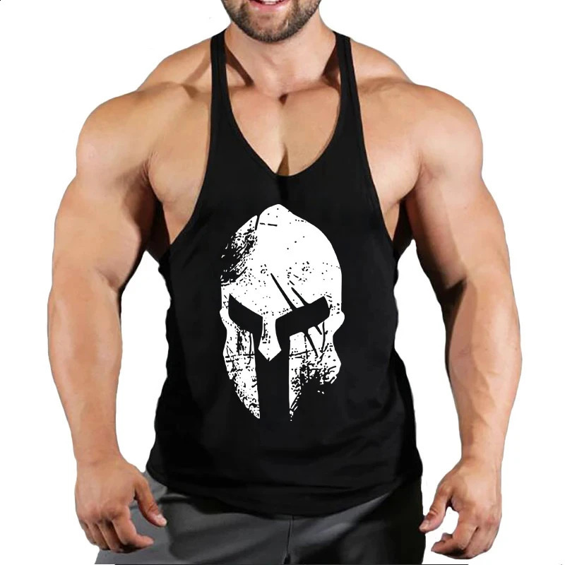 Muscular Man Gyms Mens Clothes Tank Top Vest Gym Bodybuilding and Fitness Stringer Clothing Workout Singlets Shirt Muscle 250822