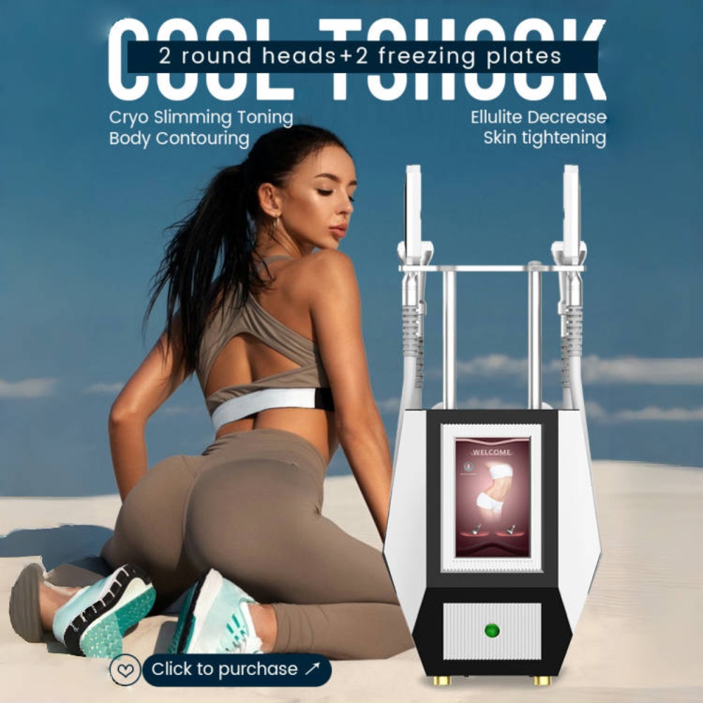 New Beauty Cryolipolysis Weight Loss 4 Handle Cryo Radio Frequency Cryolipolysis Body Sculpting Machine