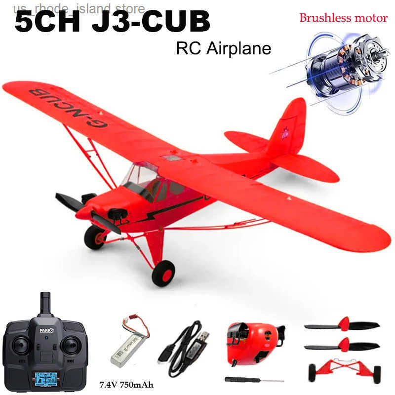 2025 New Hot 2.4G RC Plane WLtoys A160 Upgraded Version Red 5CH 3D/6G Fixed Wing Aircraft Brushless Motor Outdoor Toys For Gift L250822