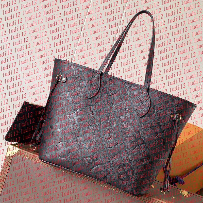 10a Designer bag handbag Real cowhide New Womens crossbody shoulder bag Nneverfull underarm Bag leather chain bags mirror quality shopping bag tote wallet