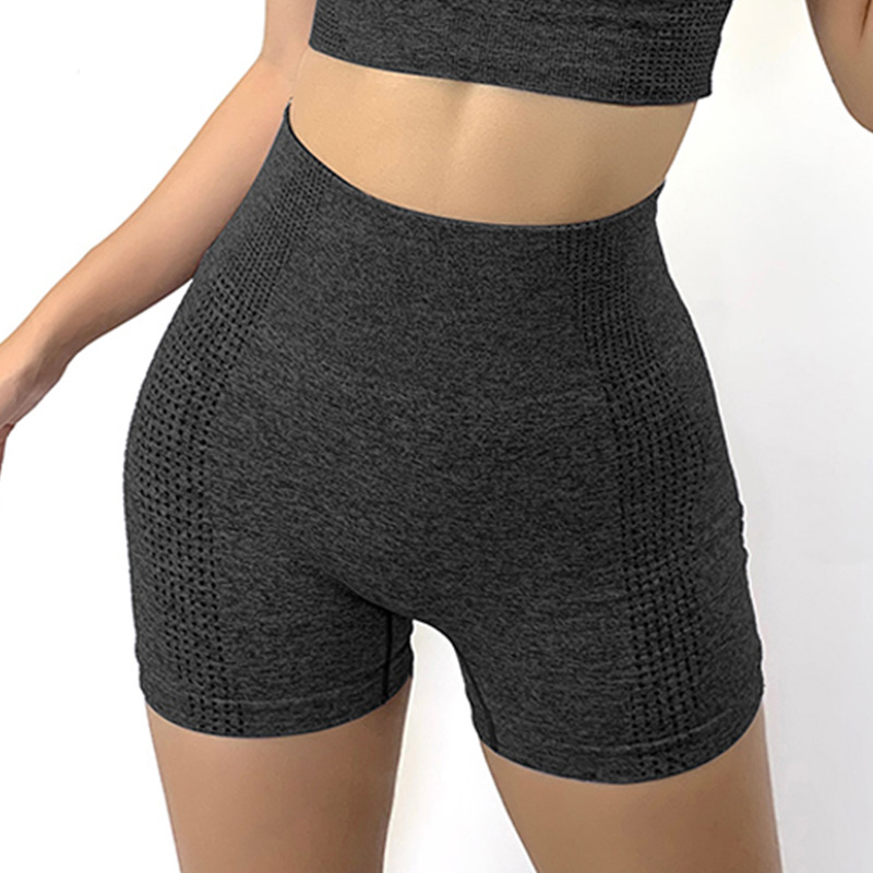 Yoga Suit Sets High Waist Tight Hip Seamless Yoga Pants New Long-Sleeved Sports Fitness Crop Top Gym Wear Complete styles and good quality