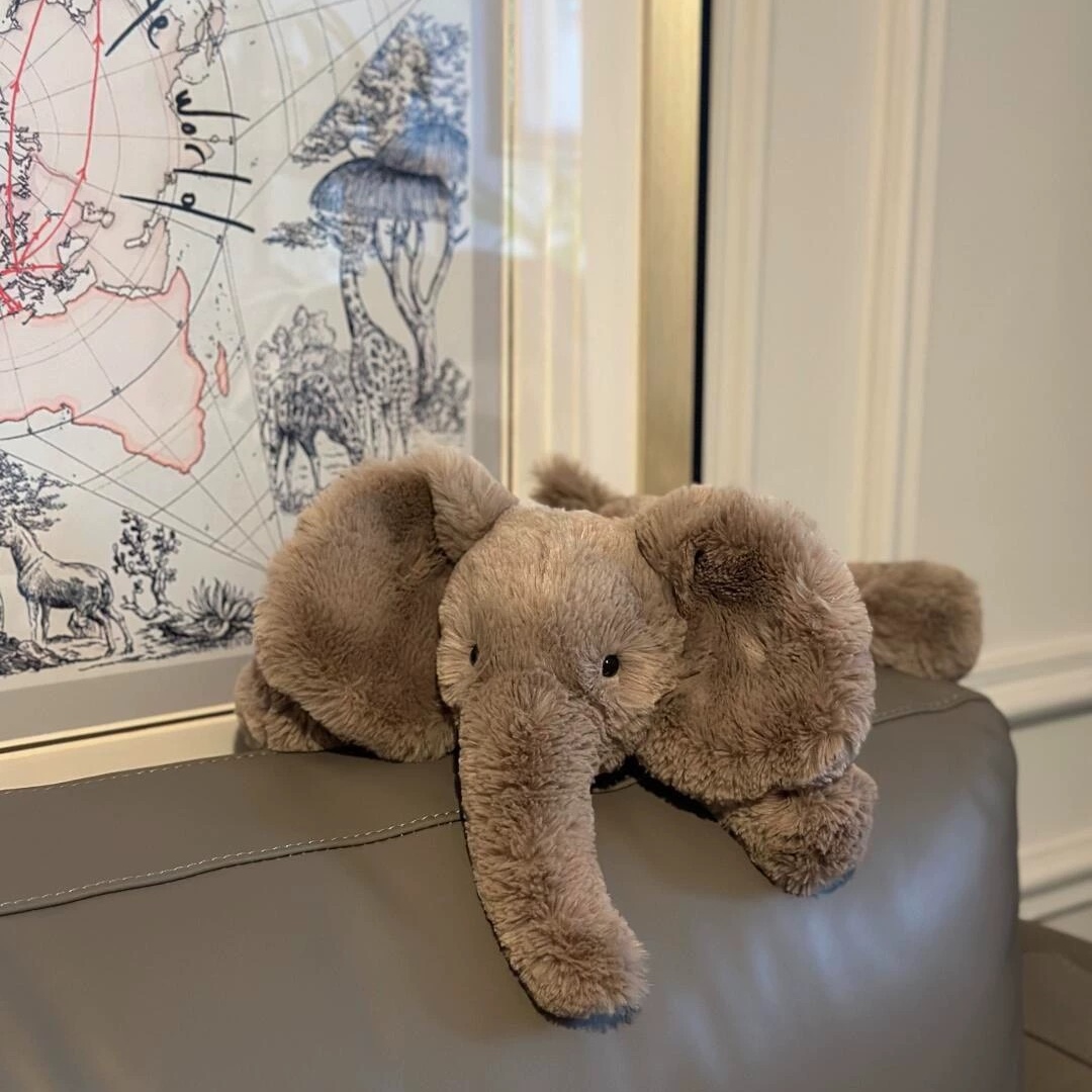 Dolls jellys Cat Smudge Plush Children's plush toys Smaug Soft Toy Tanking Elephant body pillow Cute Soothing the Doll Gifts 12 Y260128