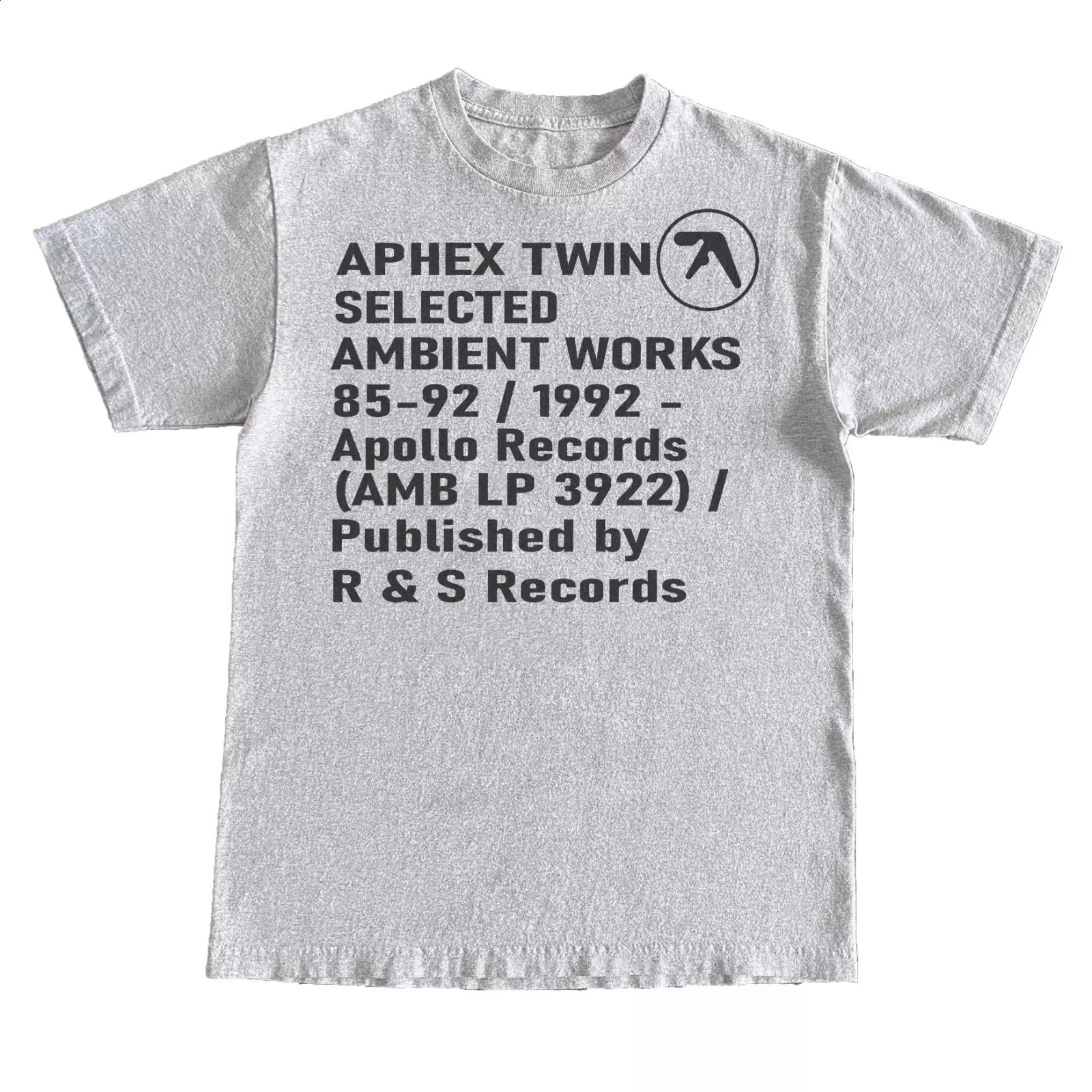 Aphex Twin Selected Ambient Works Cotton T-shirt Unisex Men Women Short Sleeve Arrival Fashion Tee Casual Daily Tops 250822