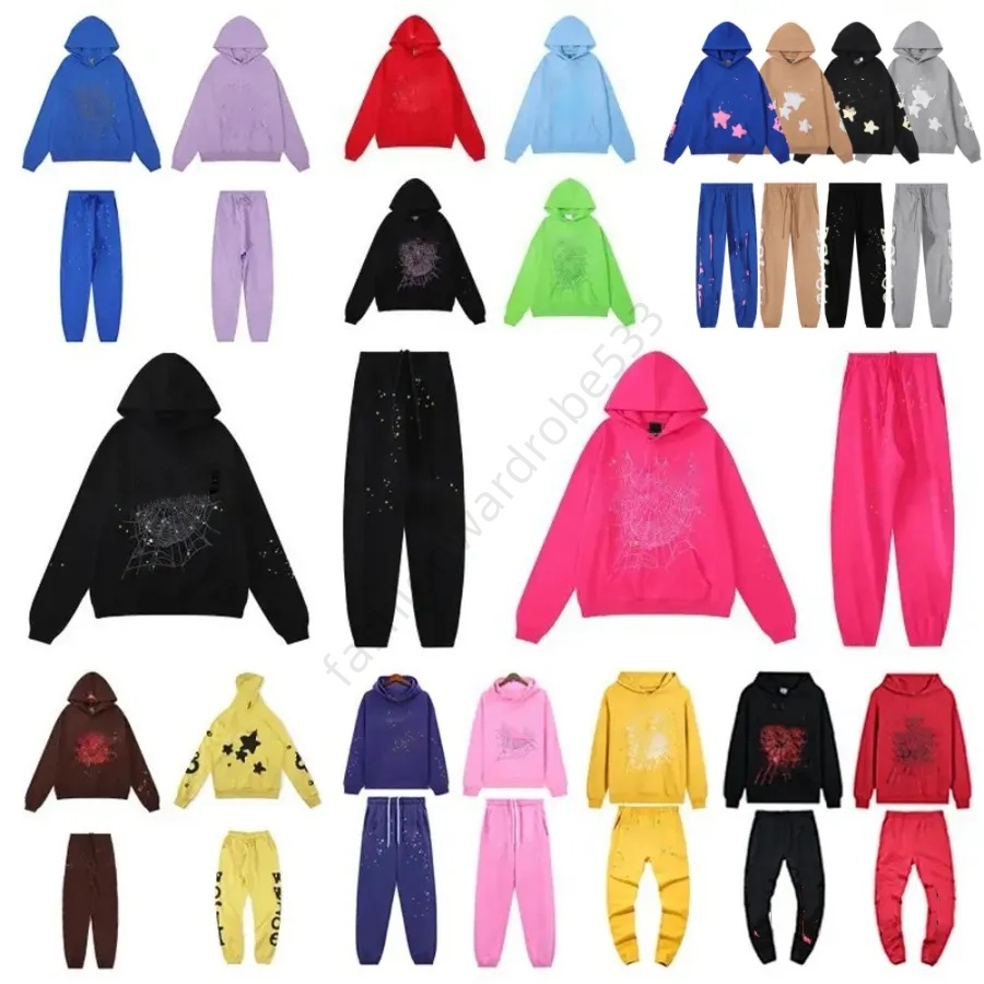 New 5A Spider Hoodie Designer Mens Designer Hoodie For Men Fonette Con Cappucci…