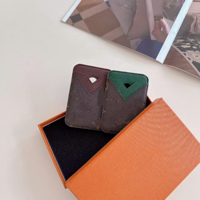 Designer Magnetic Leather Fashion MagSafe Card Holder Phone Case All Fitted Luxury Universal Mini Wallet Work ID Bank Credit Bus Hi Quality Cover With Box Woman Man