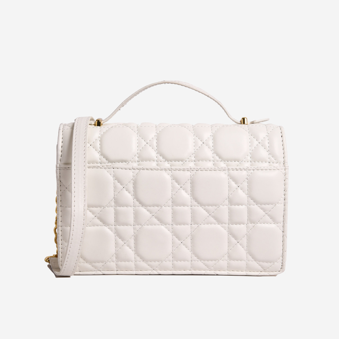 Genuine leather women's handbag original fashion leather embellishment embossed letter design, simple casual backpack, simple leather bag 2025 mo