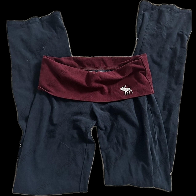 Black Sweat pants Y2K Mens Womens Gothic Hip Hop Vintage Baggy Casual Elastic Waist Harajuku Graphic Print Punk Pants Z260314