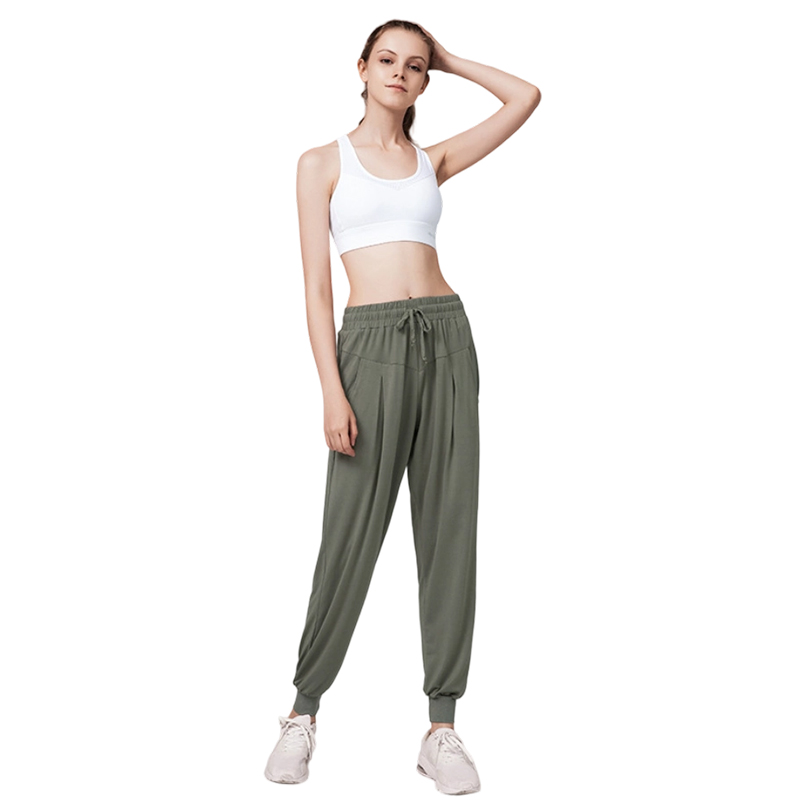 Women Quick Dry Loose Sweatpants Leggings Running Joggers Fitness Casual Yoga Pants With Pocket Complete styles and good quality