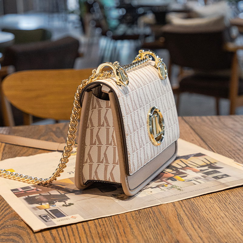 LORDLY KNACK designer bag light luxury genuine leather casual chain bag high-quality vintage large capacity shoulder bag for woman