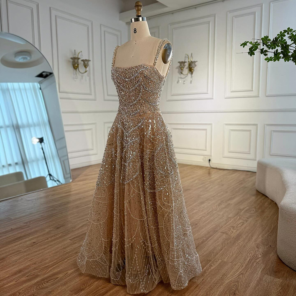 Sparkling evening gown one line sequins spaghetti straps backless knee length ball gown custom Vestido De Noite 250103