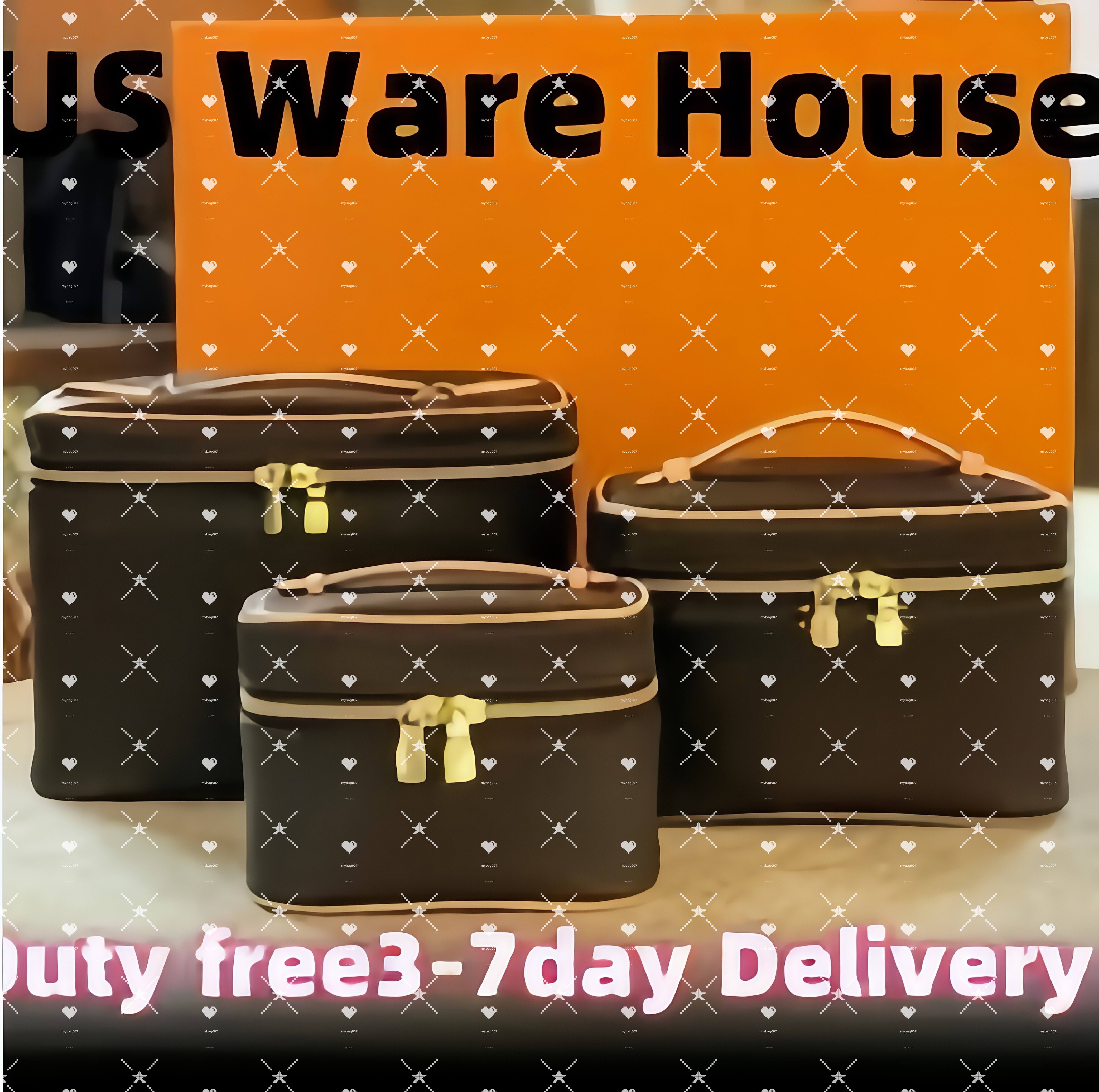 10A Cosmetic Bags Cases womens Makeup Bag Classic Luxury designer Double zipper men travelling Toiletry Travel Pouch Ladies Wash bag Purses Handbags 007