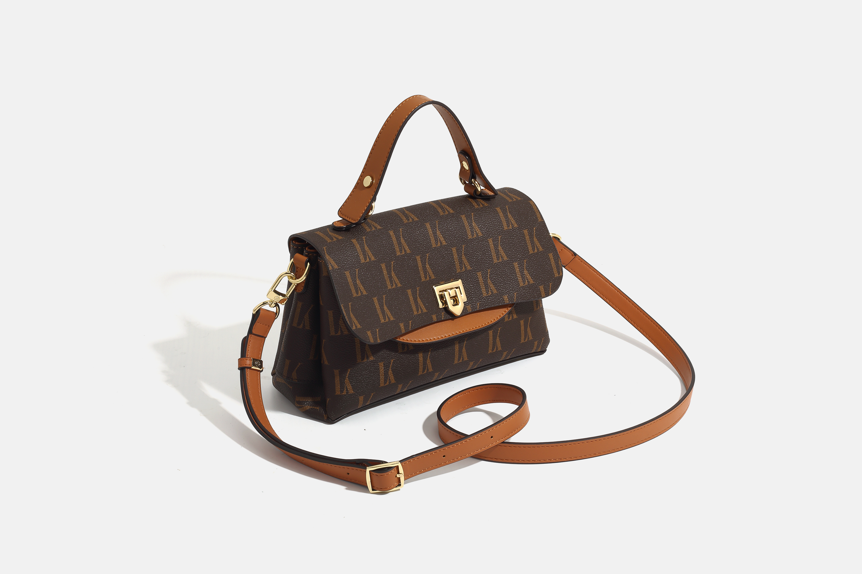 LORDLY KNACK designer bag light luxury genuine leather casual flap bag high-quality outdoor vintage cross body bag for woman