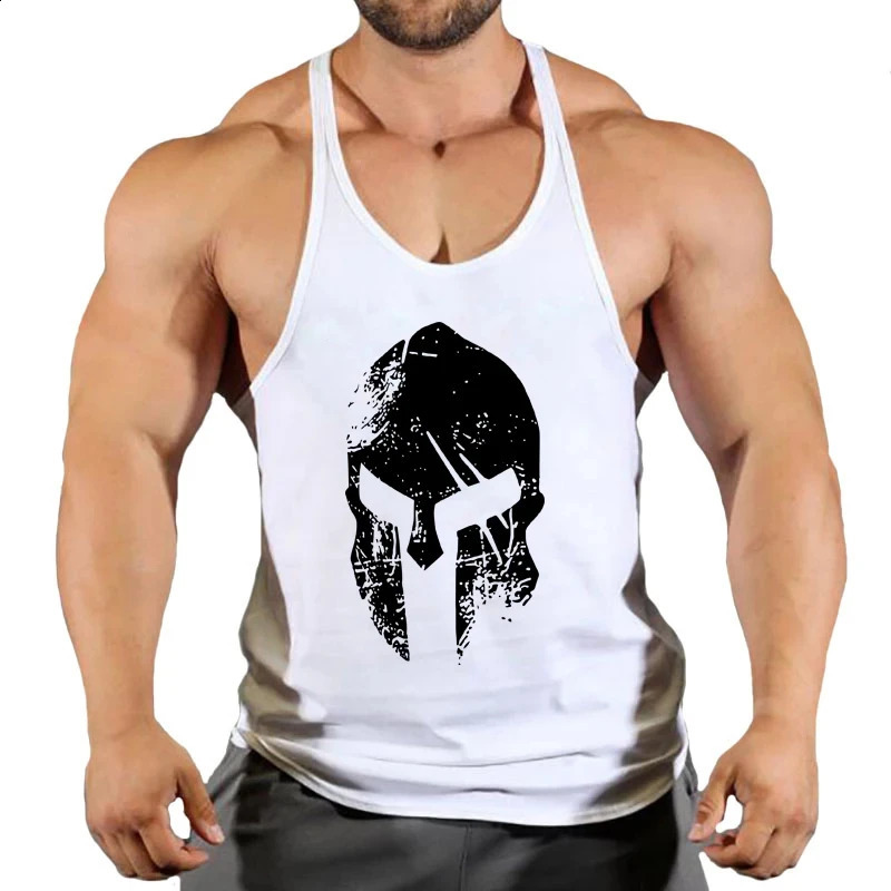 Muscular Man Gyms Mens Clothes Tank Top Vest Gym Bodybuilding and Fitness Stringer Clothing Workout Singlets Shirt Muscle 250822