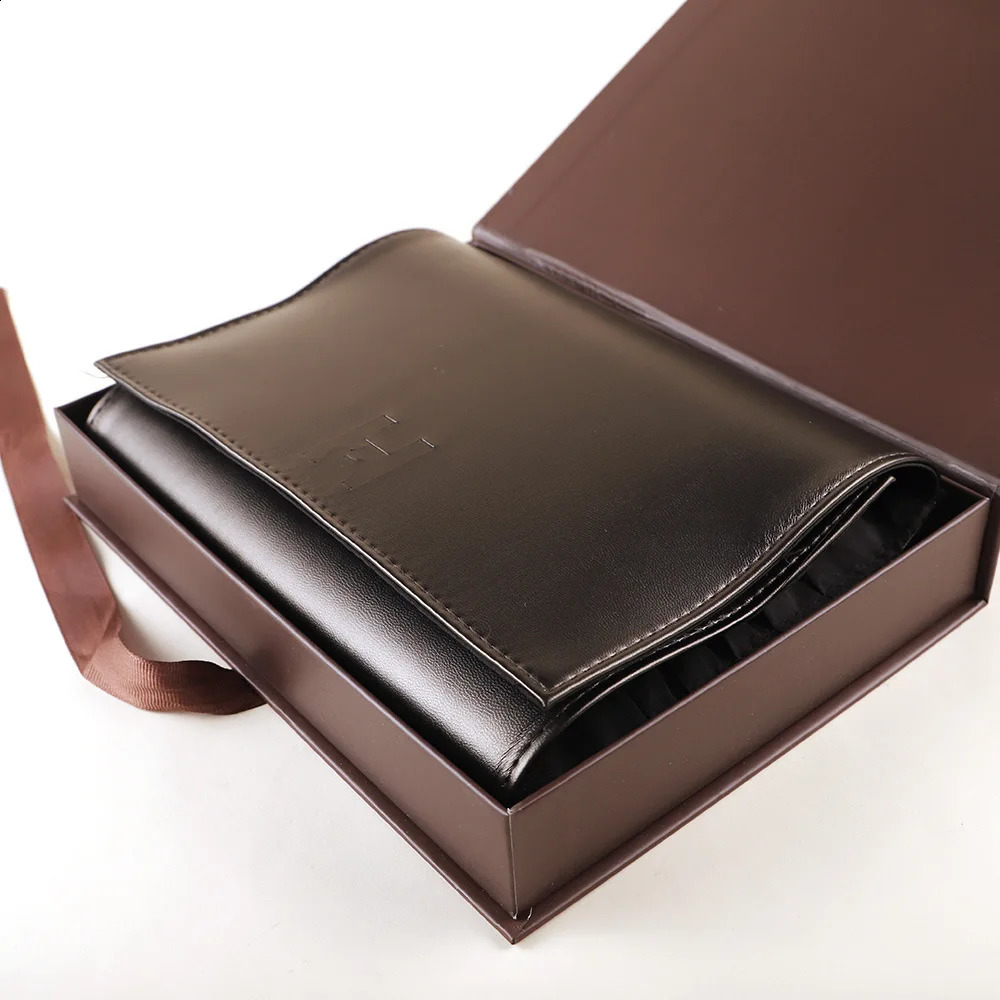 7pcs/set Hourglass Makeup brushes Powder Foundation Blush Eyeshadow Crease Make up brush Concealer with cosmetic bag Gift box 250818