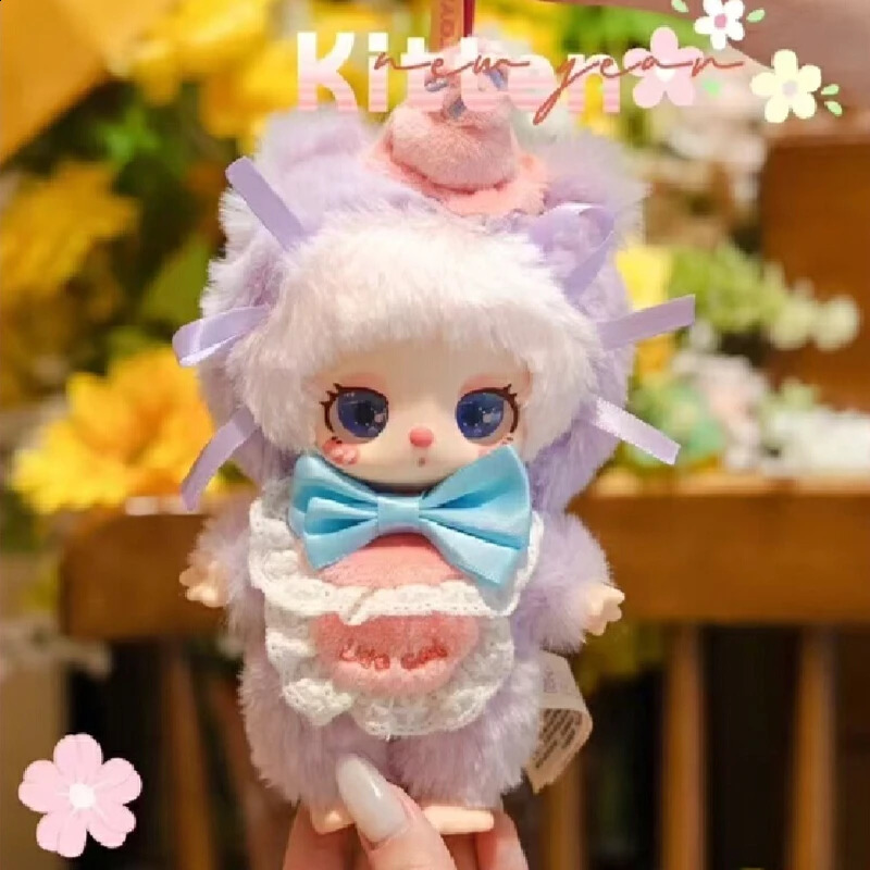 Genuine Liila Luck Cat Mystery Boxes V4 Serise LiilaS Chef Kitten Blind Box Action Figures Trendy Zoo Gifts 250822