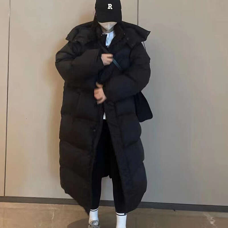 Cream Color Mid-Length for Women, High-End Feel, Winter Women's Coat, New Duck Pinghu Down Jacket