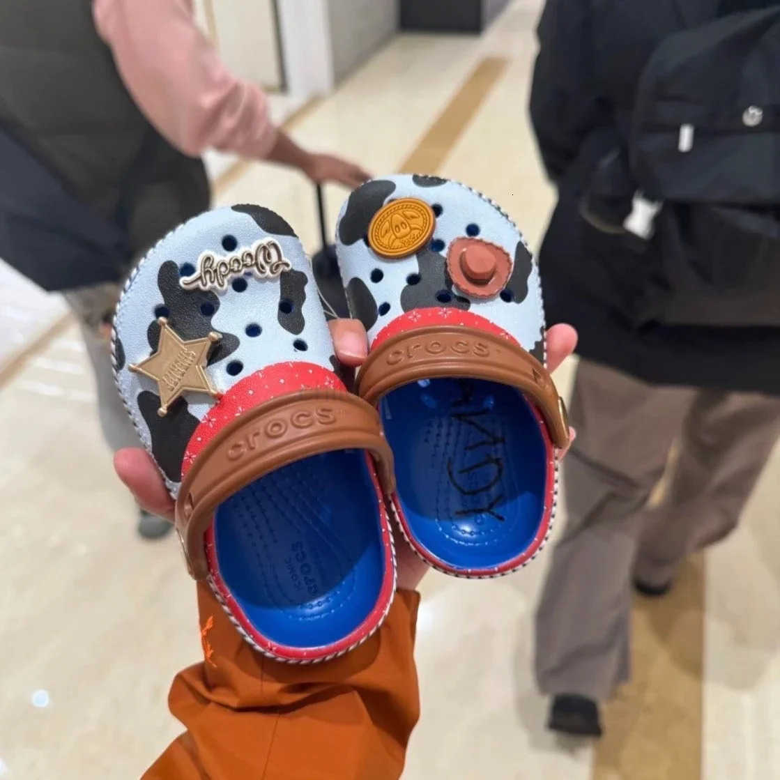 Disney Woody Cosplay Sandals Slippers Story Anime Accessory W250822