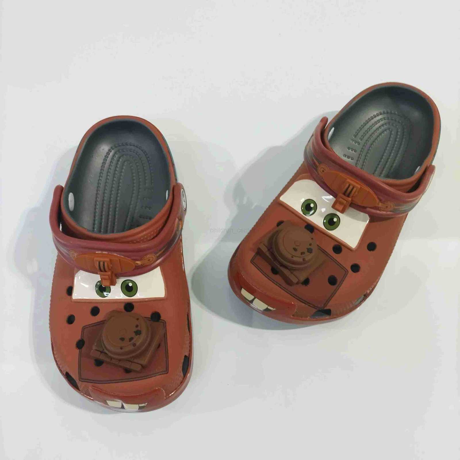 Disney Cartoon Mater Childrens Slippers Cute Anime Figurine Outdoor Sandals Cars Theme Cave Shoes EVACartoon Mater Gift for Kids W250822
