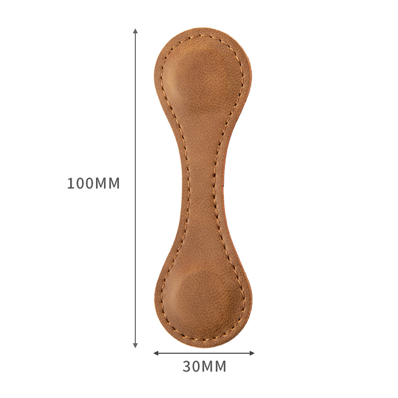Vintage Style Leather Magnetized Bookmarks with Creative Designs & Personalization Options - SQ1