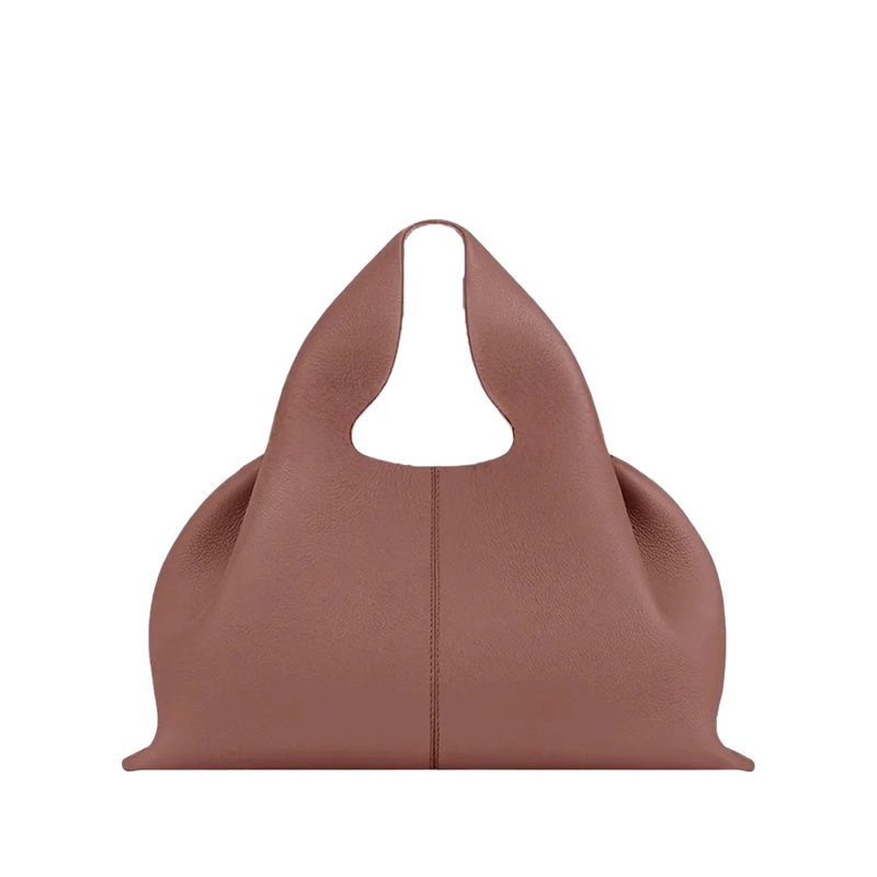 Tote half moon cyme bags designer women shoulder bag genuine leather letter solid color lady tassel handbag fashion xb190