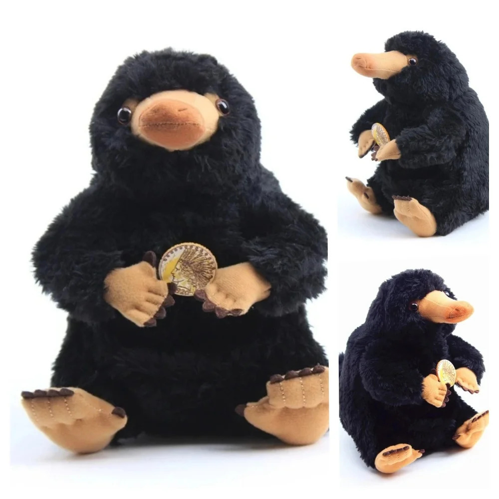 18cm Fantastic Beasts and Where to Find Them Niffler Doll Plush Toy Black Duckbills Soft Stuffed Animals For Kids Gift 250822