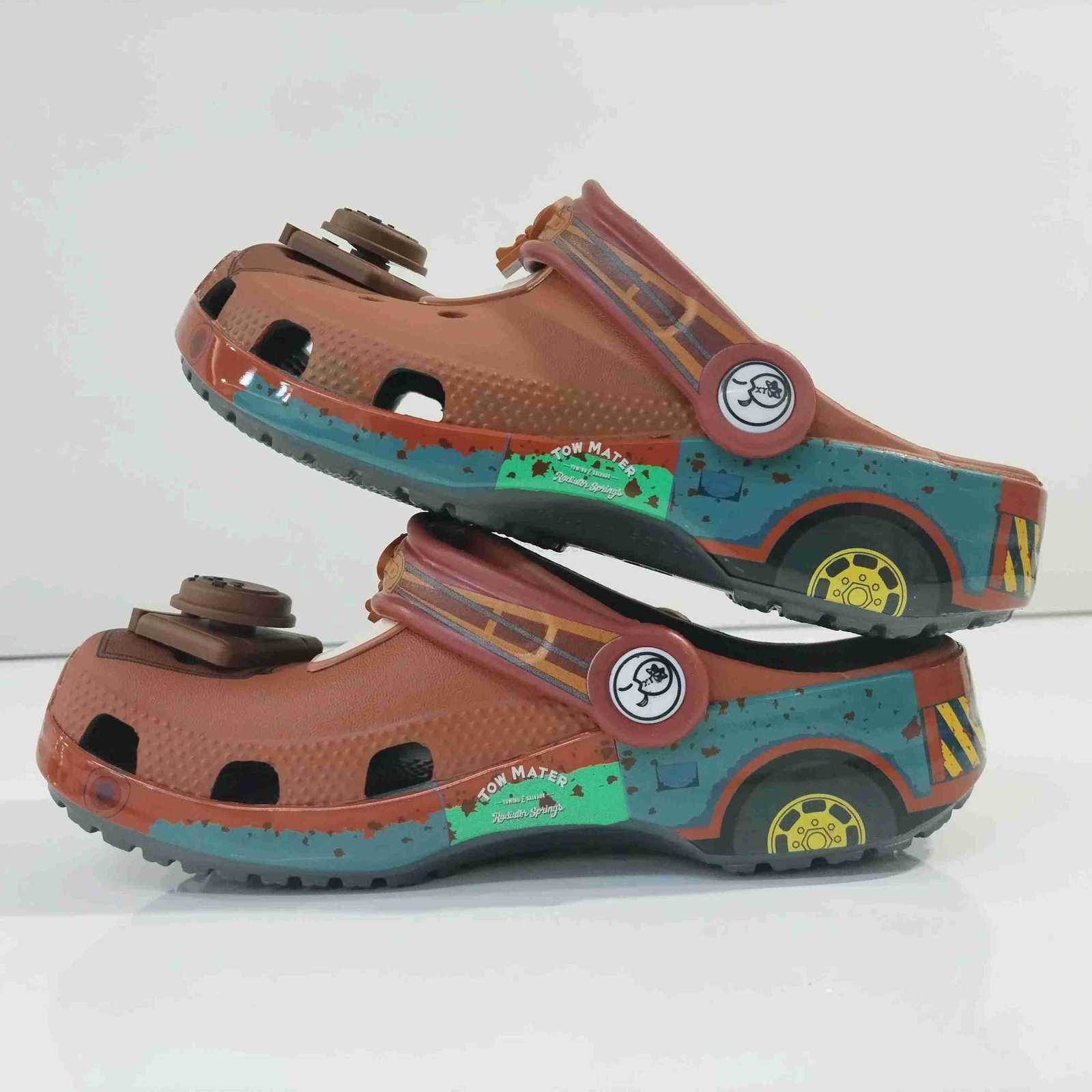 Disney Cartoon Mater Childrens Slippers Cute Anime Figurine Outdoor Sandals Cars Theme Cave Shoes EVACartoon Mater Gift for Kids W250822