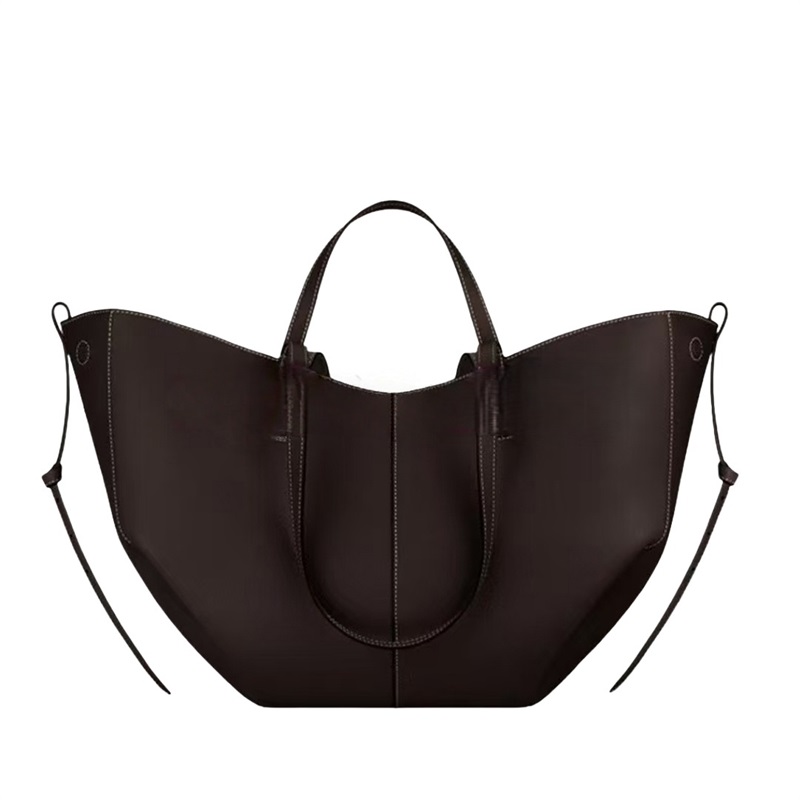 Tote half moon cyme bags designer women shoulder bag genuine leather letter solid color lady tassel handbag fashion xb190