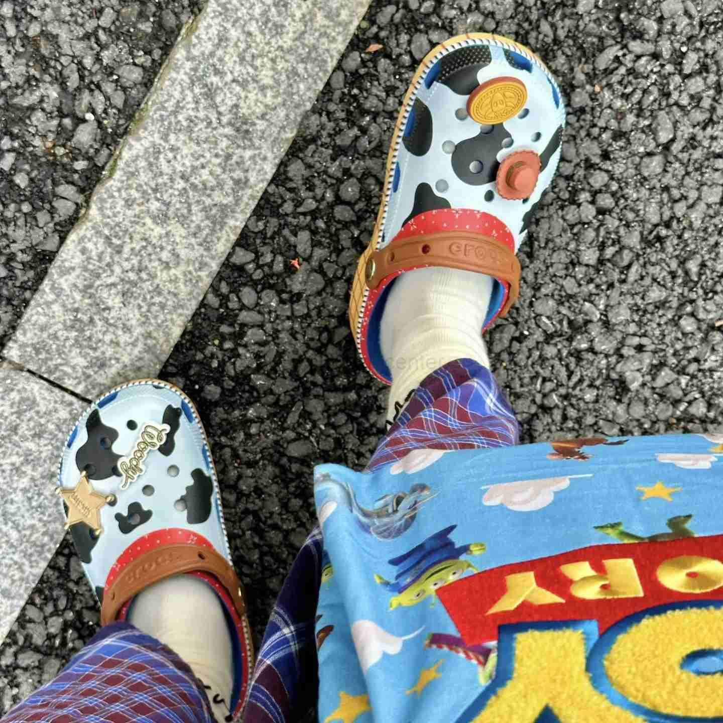 Disney Woody Cosplay Sandals Slippers Story Anime Accessory W250822
