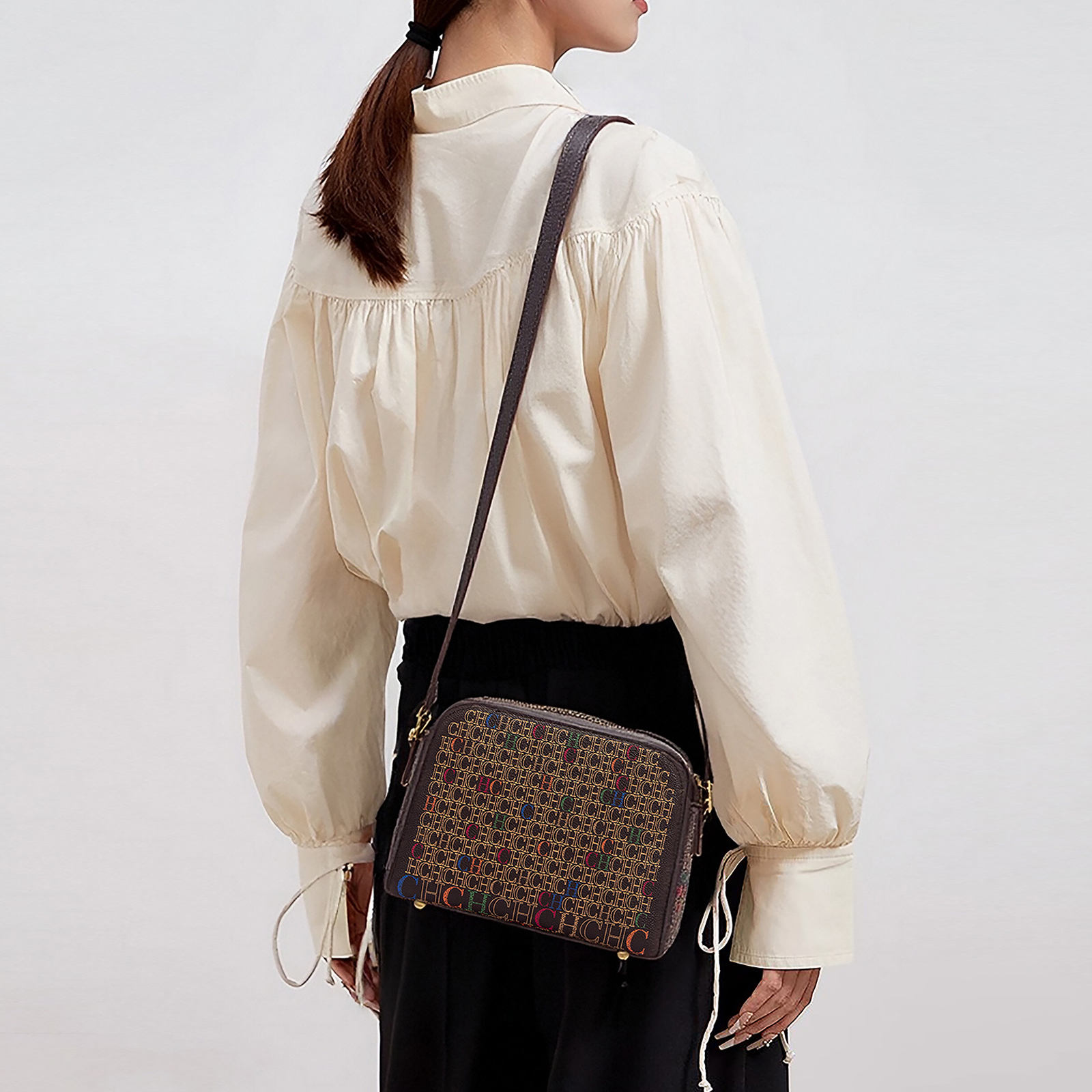 Fashion Women's Large Capacity Handbag 2025 Autumn New Multi functional Women's Shoulder Bag