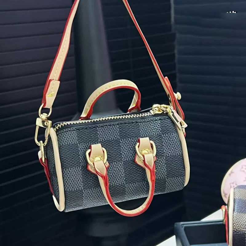 Mini Old Flower Pillow Bag Universal Coin Wallet Headphone AirPods Case Car Key Holder for AirPods 4/Pro2 Small Items Organizer Z250822