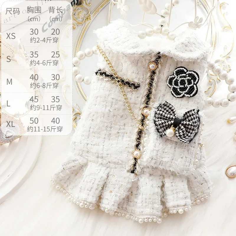 Designer For Ins New Winter Dog Clothes Cat Princess Dress Backpack Pink Luxury Fashion Design Dog Thickened Skirt Dog Christmas Clothes Z250822