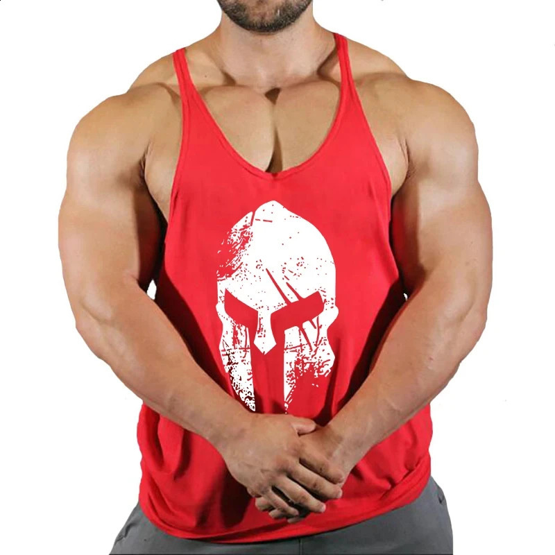 Muscular Man Gyms Mens Clothes Tank Top Vest Gym Bodybuilding and Fitness Stringer Clothing Workout Singlets Shirt Muscle 250822