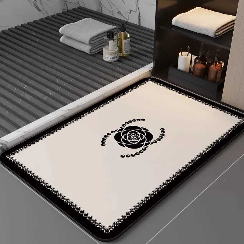 100% Designer Absorbent Mat Bathro Floor Mat Toilet Door Luxury Non-Slip Foot Mat Entry Door Mat Carpet G250822