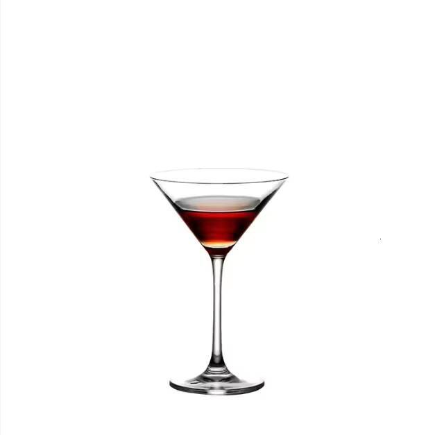 Wholesale 230ml Lead-Free Crystal Goblet Modern/Classic Colored Wine Glass with Long Stem for Martini S99MN23