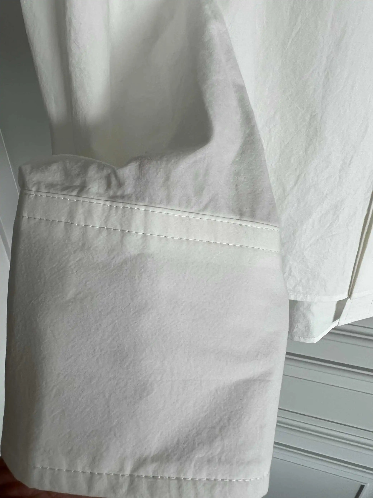 TOP-YAMAMOTO original n white pure cotton shirt for men 250822