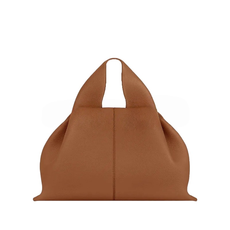 Tote half moon cyme bags designer women shoulder bag genuine leather letter solid color lady tassel handbag fashion xb190