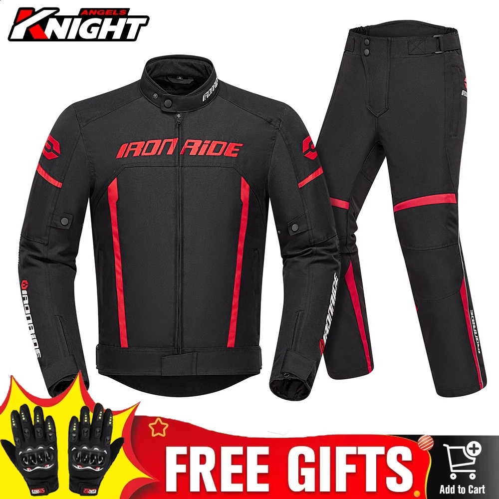 Waterproof Motorcycle Jacket Pants Suit Summer Winter Body Armor Protective Gear Motocross Moto Protection Equipment 250822