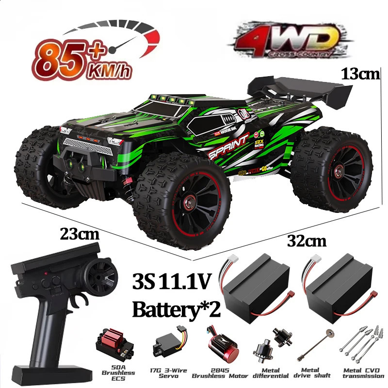 9522PRO 85KMH Highspeed RC Car Brushless Fourwheel Drive Offroad Drift 1 16 Professional Racing 9522 50KMH Boys Toy 250821