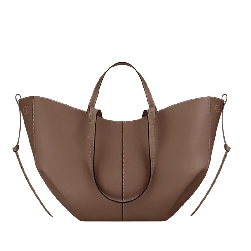 Tote half moon cyme bags designer women shoulder bag genuine leather letter solid color lady tassel handbag fashion xb190
