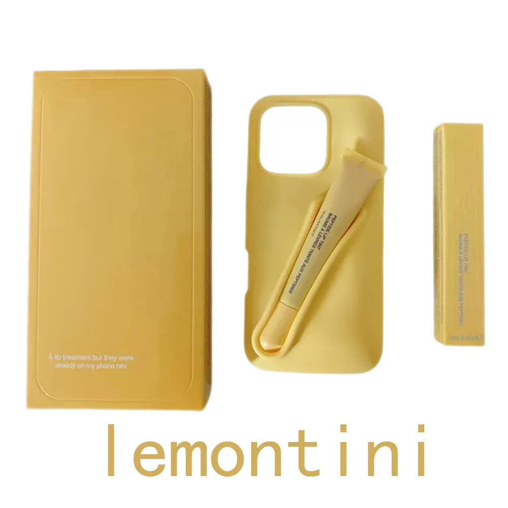 phone case For iPhone 17 Pro Max case 16 15 Plus 14 Pro 13 12 Luxurys Designer Fashion iphone case Lip Gloss Lipstick Lip Balm 3D Silicone Phone Case