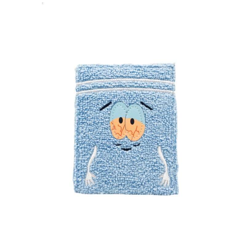 South Park Towel Wallet Fabric Embroidery Anime Fashion Wallet, Short Style 80% off Men