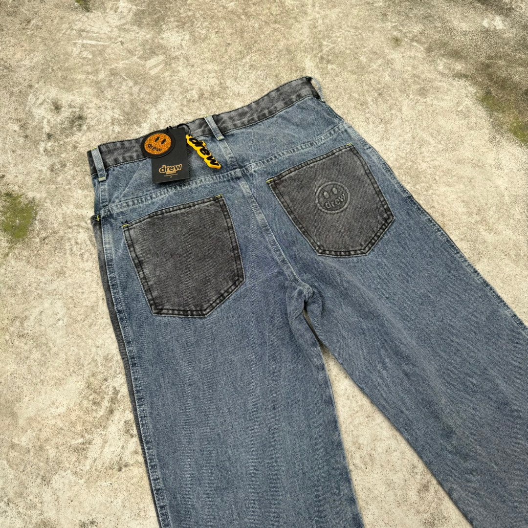 DREW HOUSE Design Jeans for Men and Women Casual Pants