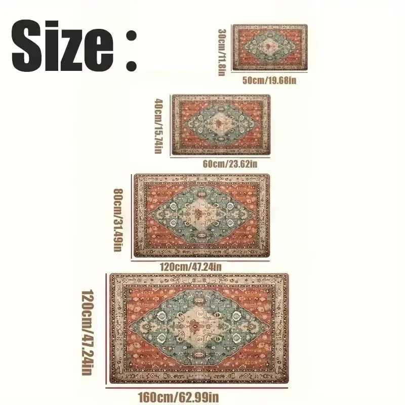 Modern Luxury Carpet for Living Ro Fashion Design Big Size Rugs Cloakro Non-slip Floor Mats Bedro Bedside Carpets He G250823b