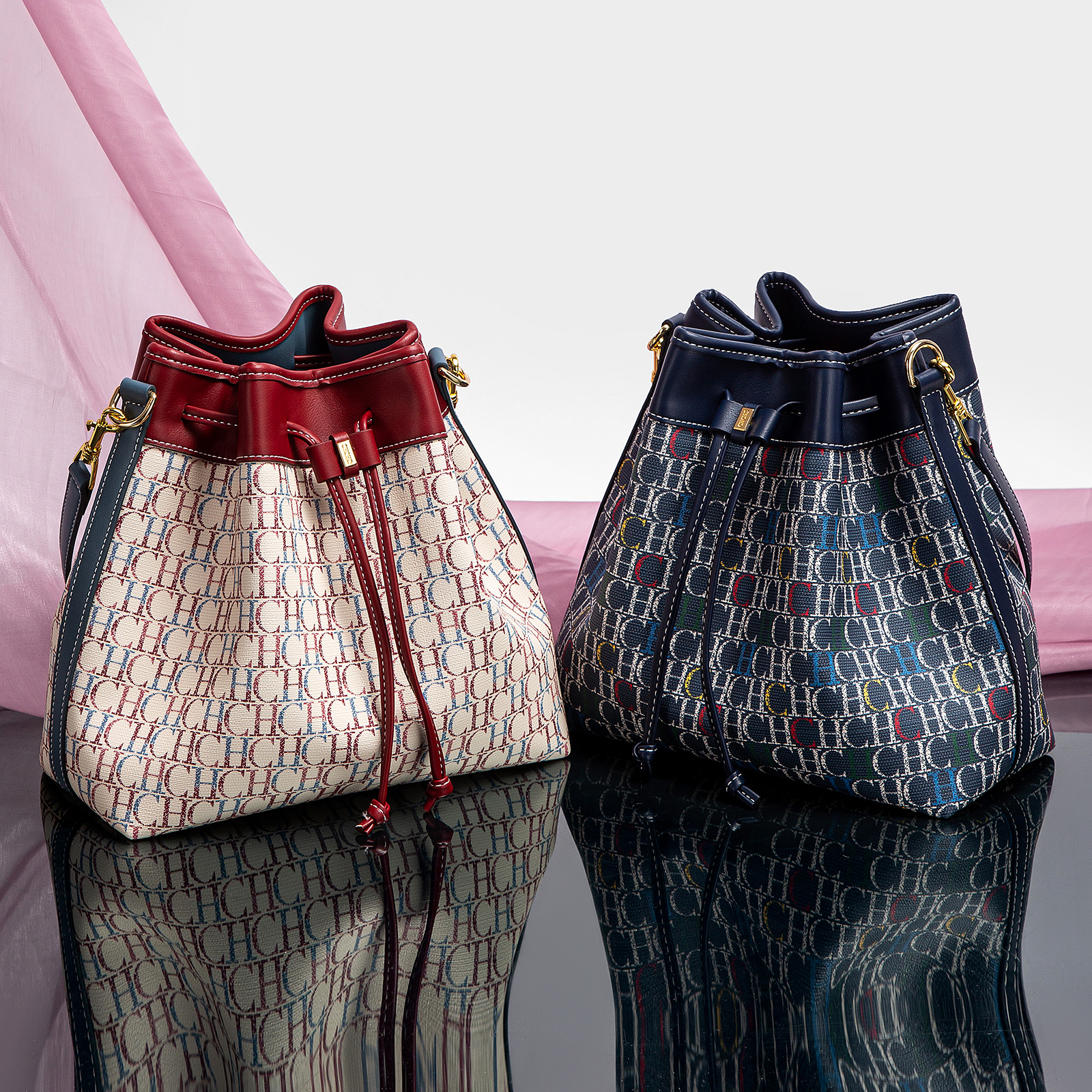 Fashion Classic Women's Handbag 2025 Autumn New Style Drawstring Design Women's One Shoulder Bucket Bag