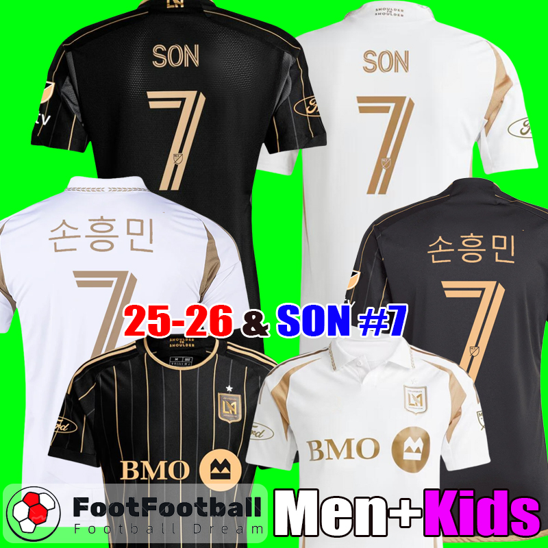 LAFC 25 26 SON Los Angeles FC soccer jerseys GIROUD BALE VELA TILLMAN football shirt 2025 2026 DELGADO D.BOUANGA HOLLINGSHEAD D.MARTINEZ men kids Kits