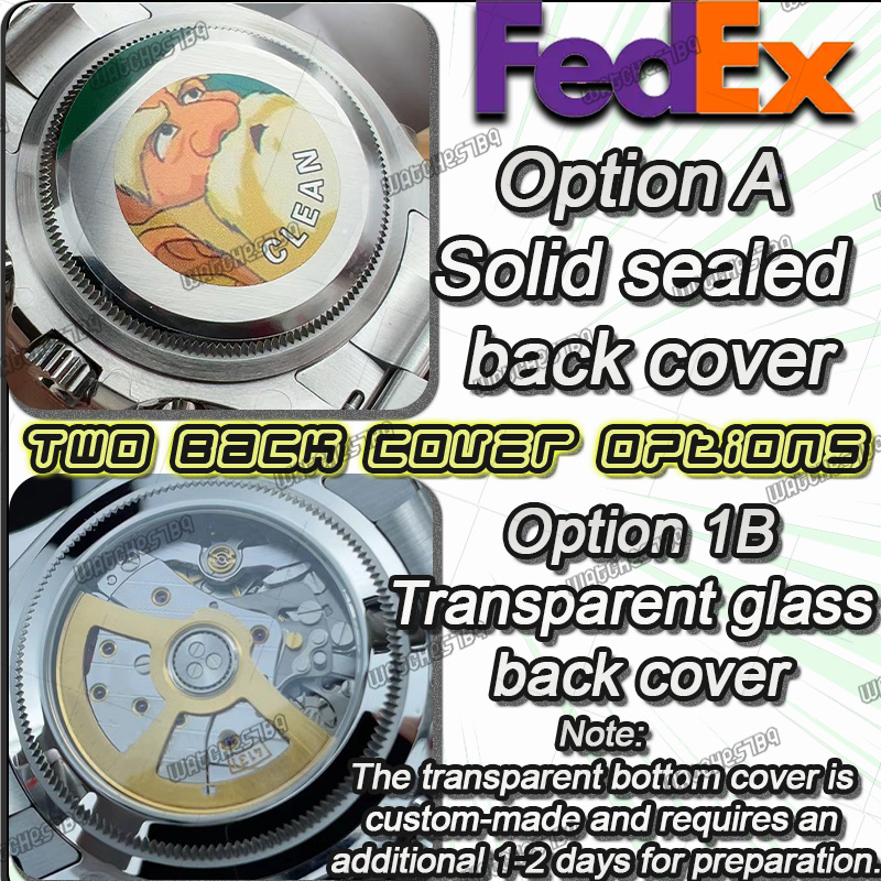 Mens Designer Watches Men Top Super Quality Clean Factory 40MM Cal.4131 Automatic Mechanical Watch 904L Stainless Steel Sapphire Waterproof 100M Send 