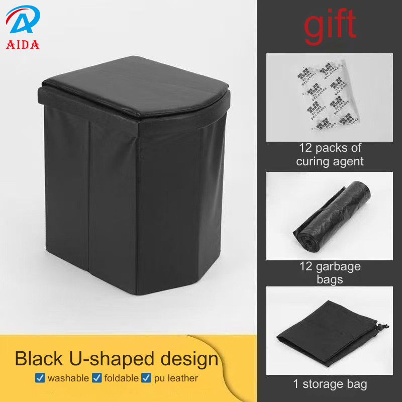 Compact Emergency Portable Toileting System - Ideal for Car Traveling & Campsites with Anti-Smell Feature for Adults & Children - HWMT1