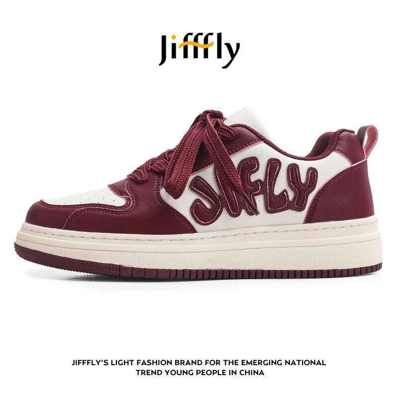 New free shipping Jifffly Women's and man simple men's versatile lightweight and comfortable running shoes fashionable and trendy sports des